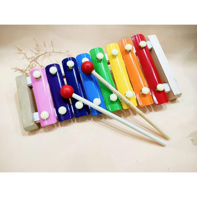 Đàn gỗ 8 thanh Xylophone cho bé