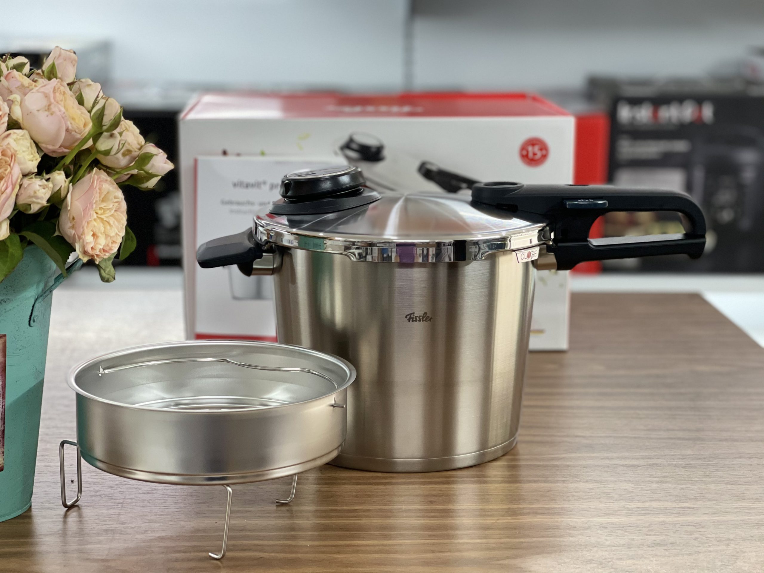 NỒI ÁP SUẤT FISSLER VITAVIT PREMIUM 6 LÍT MẪU MỚI hàng chính hãng