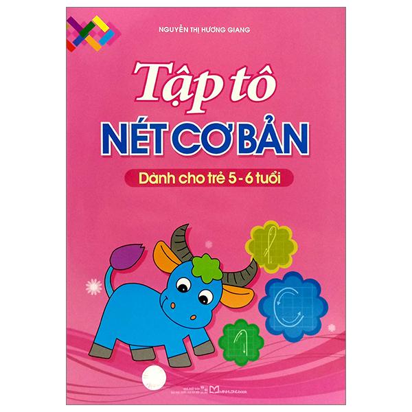 Sách - Tập Tô Nét Cơ Bản - Dành Cho Trẻ 5-6 Tuổi (Tái Bản 2025)