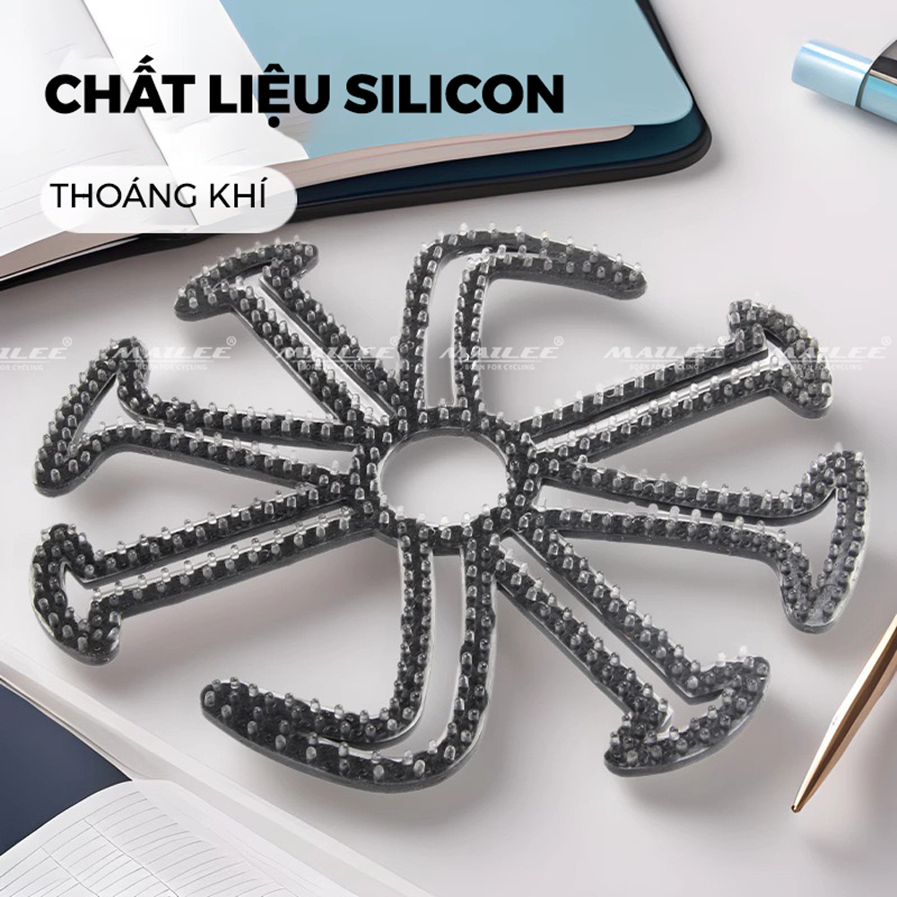 Lớp Lót Mũ Bảo Hiểm Silicone SLC-8 Thoáng Khí Chống Biến Dạng Xe Máy Xe Đạp Phụ Kiện - Mai Lee