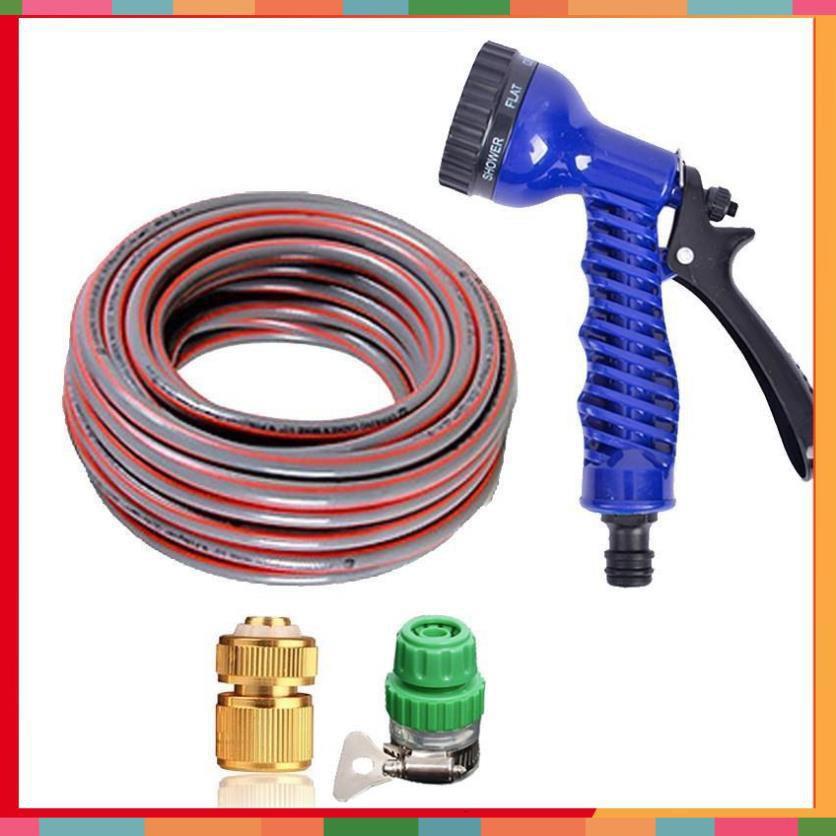 Bộ dây vòi xịt rửa xe, tưới cây, dọn dẹp nhà cửa 7-10m 206843