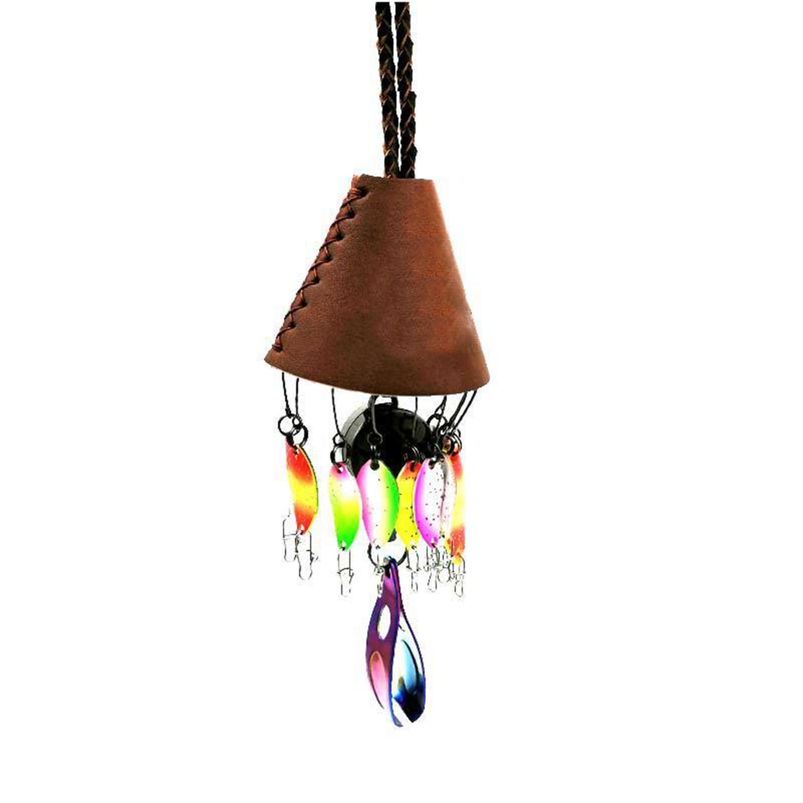 Lure Sequin Bell Bag with Buckle Supplies Outdoor with Hook Hole Hanger