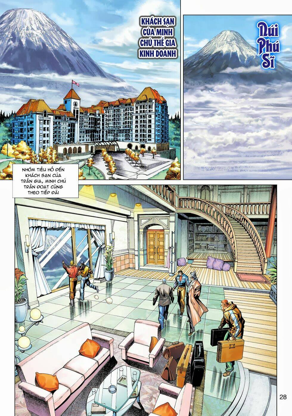 tân tác long hổ môn chapter 446 28