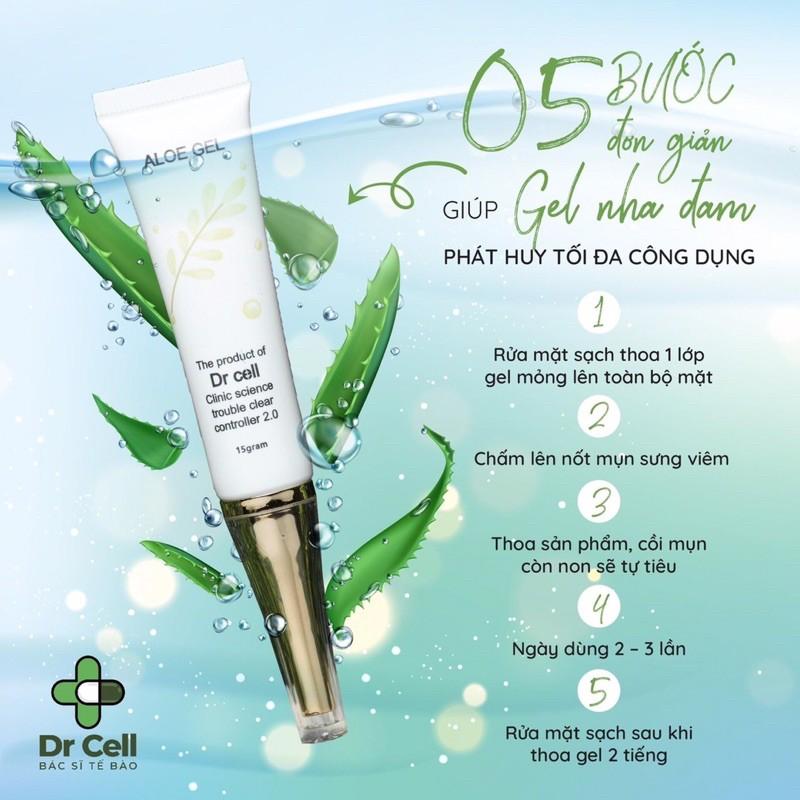 Gel Nha Đam Chấm Mụn Dr Cell 15ml