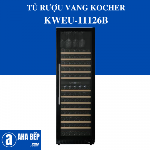 Tủ Rượu Vang Kocher KWEU-11126B - Hàng Chính Hãng