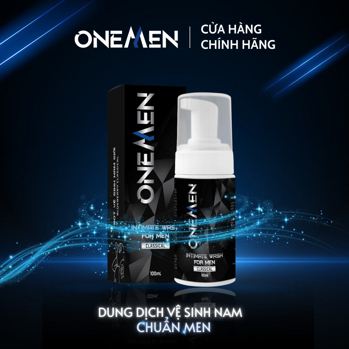 Combo Yêu Thích: Bọt Vệ Sinh Nam + Nước Hoa Nam Intimate Perfume For Men Lưu Hương Dịu Nhẹ 24h OneMen