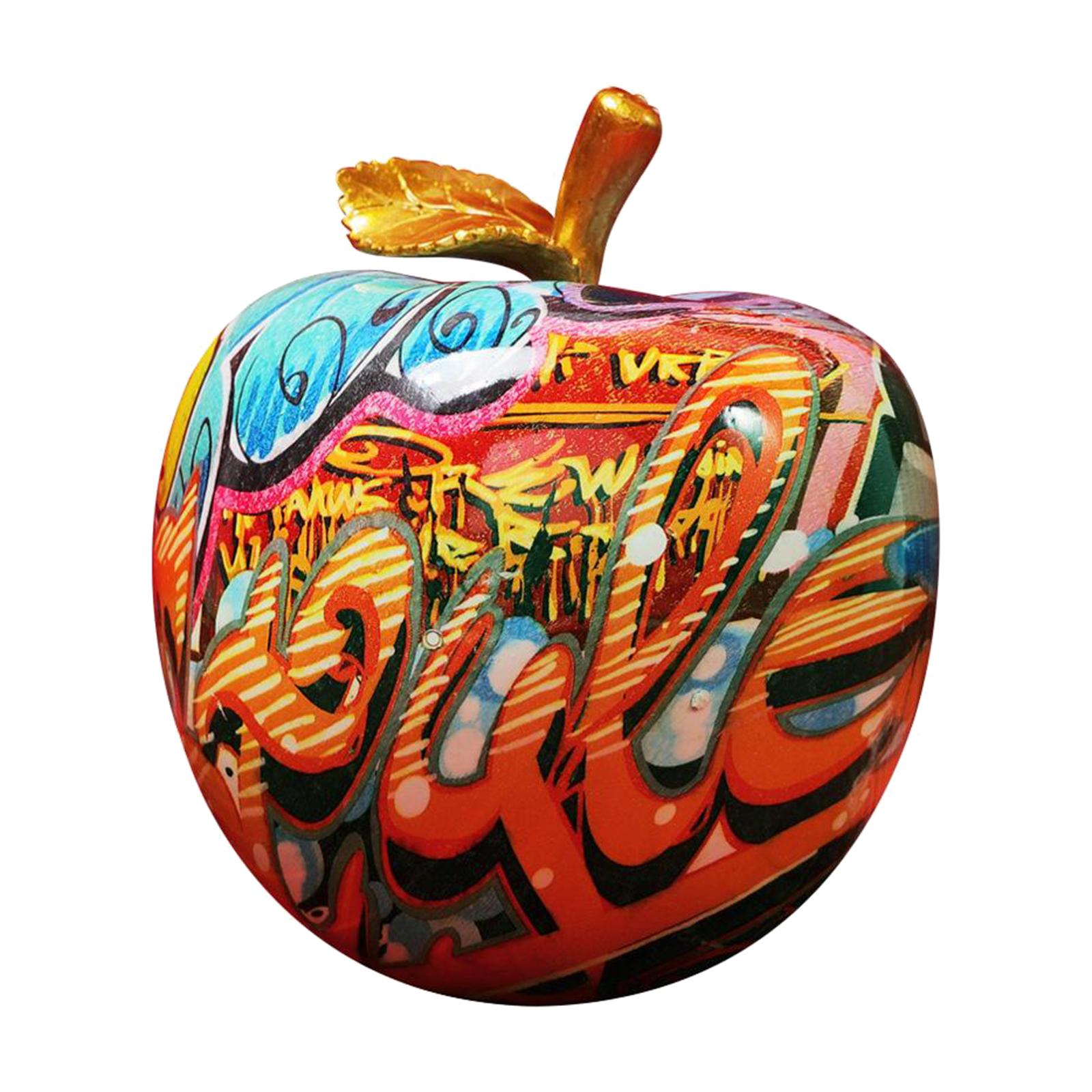 Colorful Figurine Resin Craft Fruits Statue Sculpture