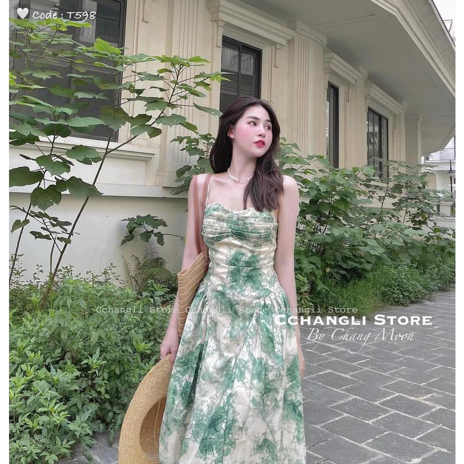 VÁY ĐI CHƠI, VÁY TƠ LOANG 2 LỚP 2S NHÚM NGỰC CỰC HOT