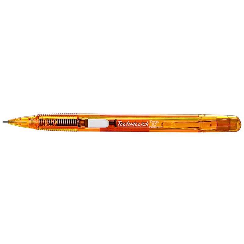 Bút Chì Bấm 0.5 mm Pentel Techniclick PD105C-F - Màu Cam