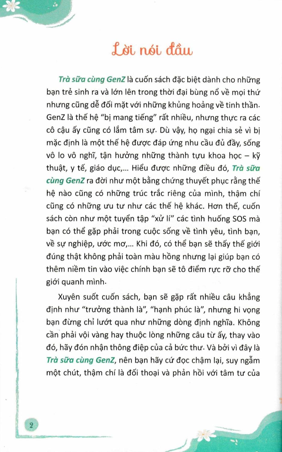 Sách - Trà Sữa Cùng Gen Z