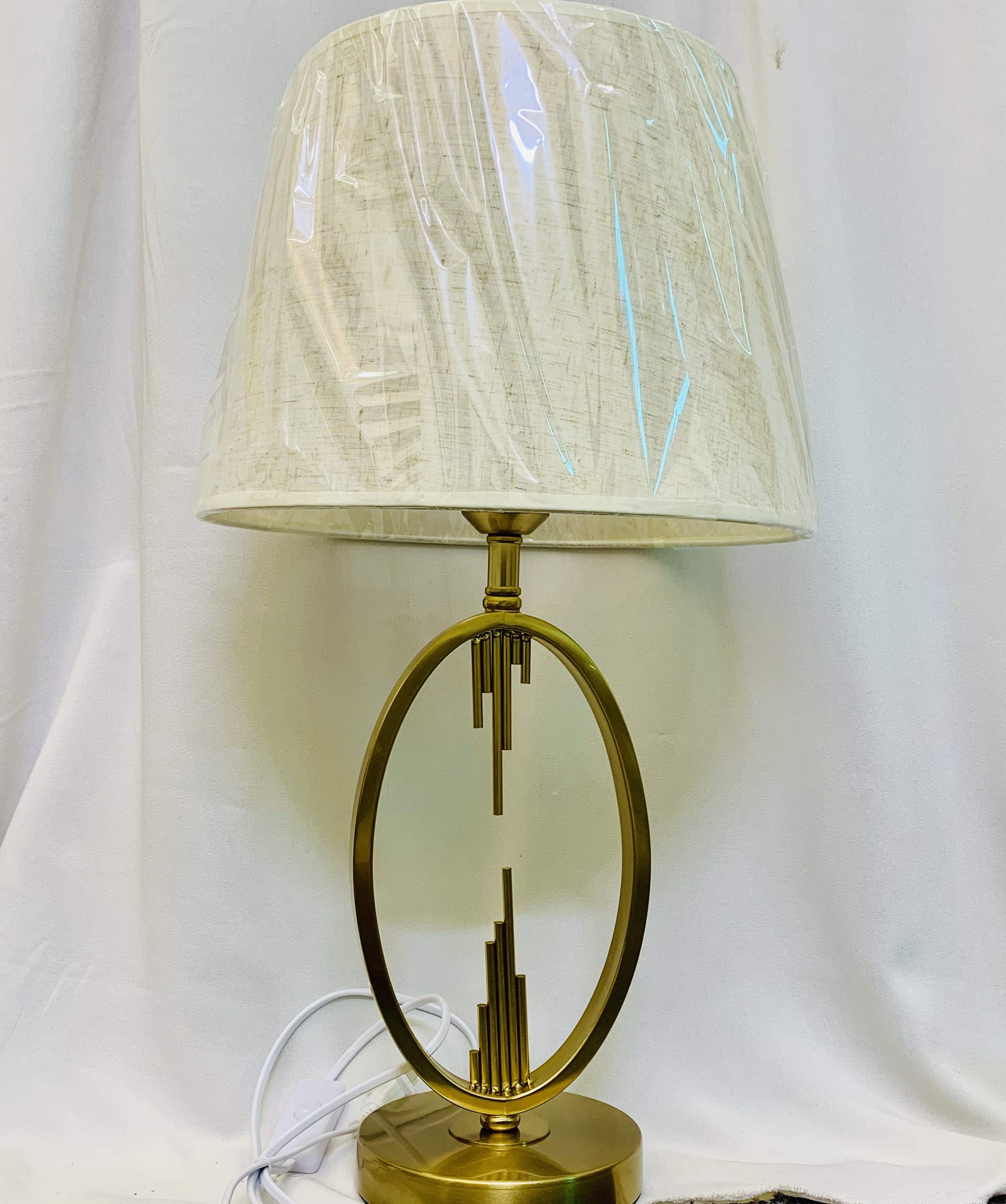 Đèn ngủ MONSKY cao cấp thân đồng để bàn đọc sách DNT08 kèm bóng LED chuyên dụng