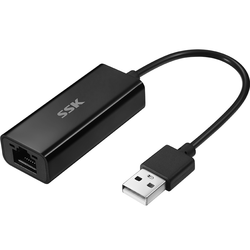 DÂY CÁP CHUYỂN ĐỔI USB 2.0 RA CỔNG LAN SAR001 SSK - HÀNG CHÍNH HÃNG