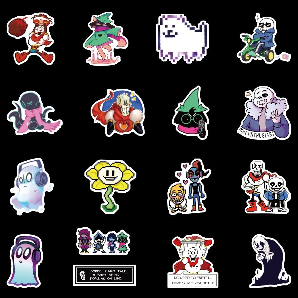 Sticker Game Anime Đẹp - Sticker cute siêu chất, cool ngầu, dễ thương