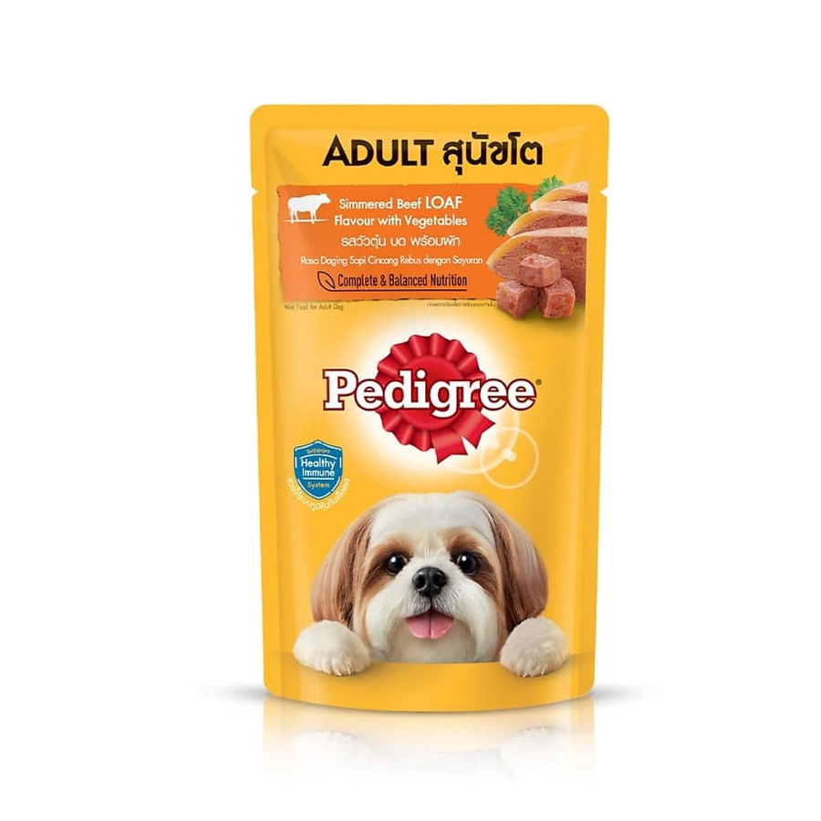 Thức Ăn Cho Chó Pedigree Vị Bò Hầm Và Rau Củ