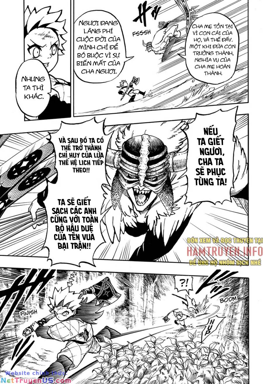 gill: "không ai có thể đánh bại ta khi ta dùng rìu!" chapter 7 11