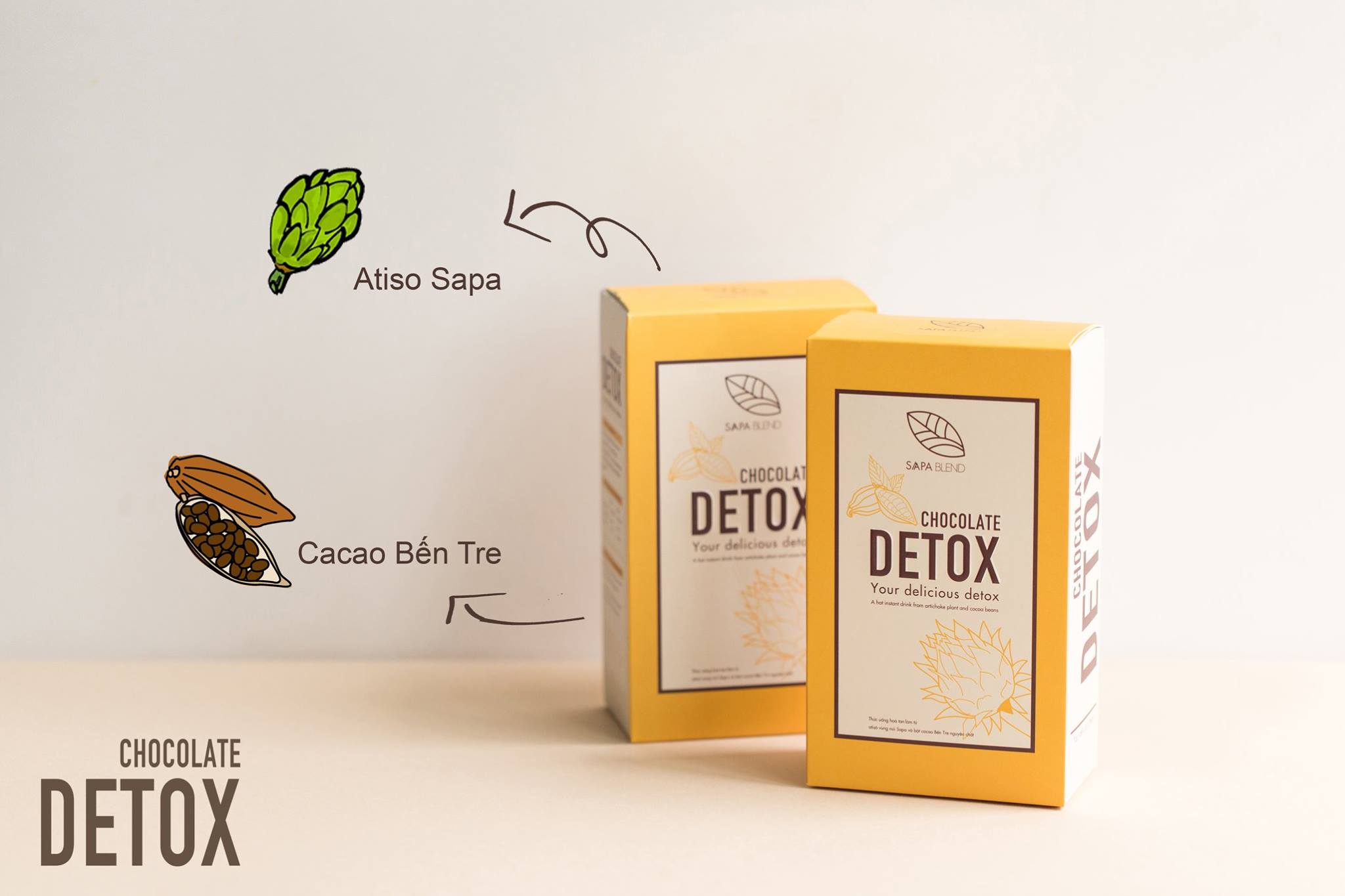 Combo 2 Chocolate Detox Thanh nhiệt giải độc cơ thể