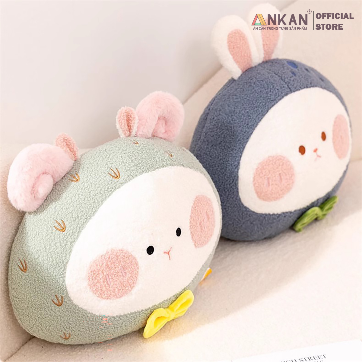 Chăn Gối Văn Phòng Cao Cấp ANKAN (15 LỰA CHỌN), Gấu Mềm Mịn, Thời Trang, Thiết Kế Hiện Đại, Xinh Xắn