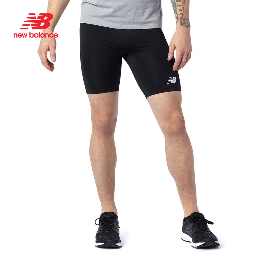 Quần ngắn thể thao nam New Balance Fast Flight 8 Inch Fitted - MS11249BK (Form Quốc Tế