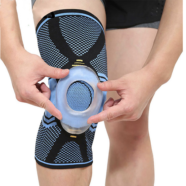 Băng Gối Thể Thao Aolikes Knee Pads Có Lớp Đệm Silicon Và Lò Xo Chính Hãng Aolikes (1 Chiếc)