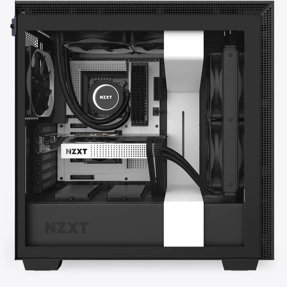 Vỏ Case Máy Tính NZXT H710 Màu Trắng Sần - Hàng Chính Hãng