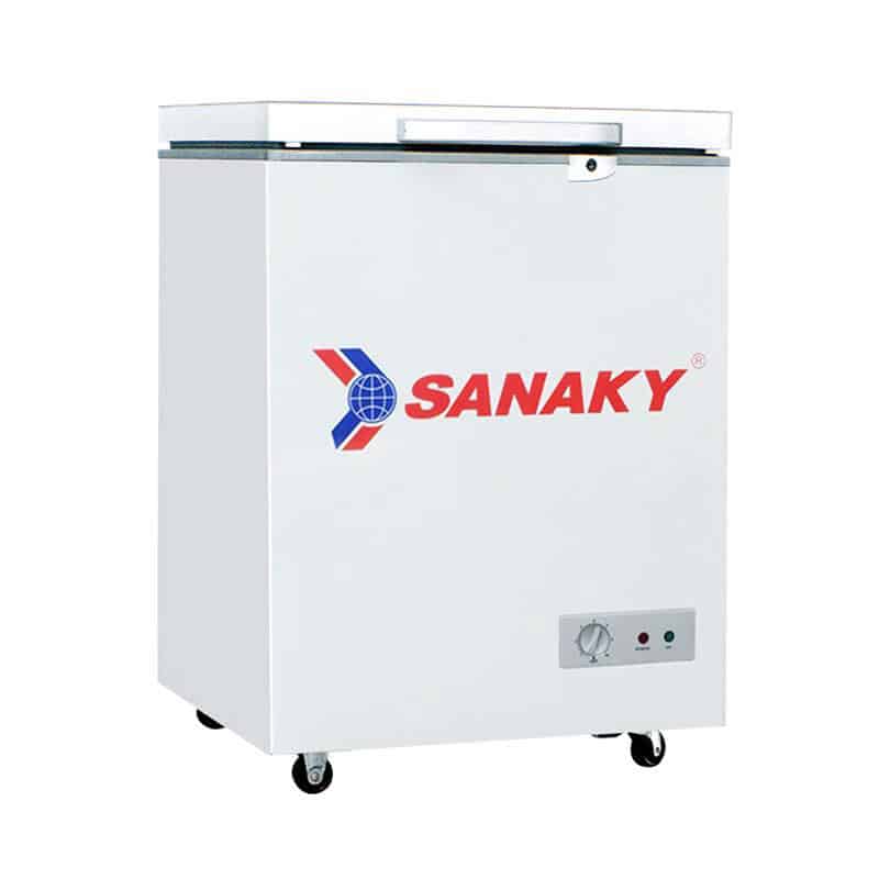 Tủ Đông Kính Cường Lực Sanaky VH-1599HYKD (100L) - Xanh Ngọc - Hàng Chính Hãng - Chỉ Giao tại HCM