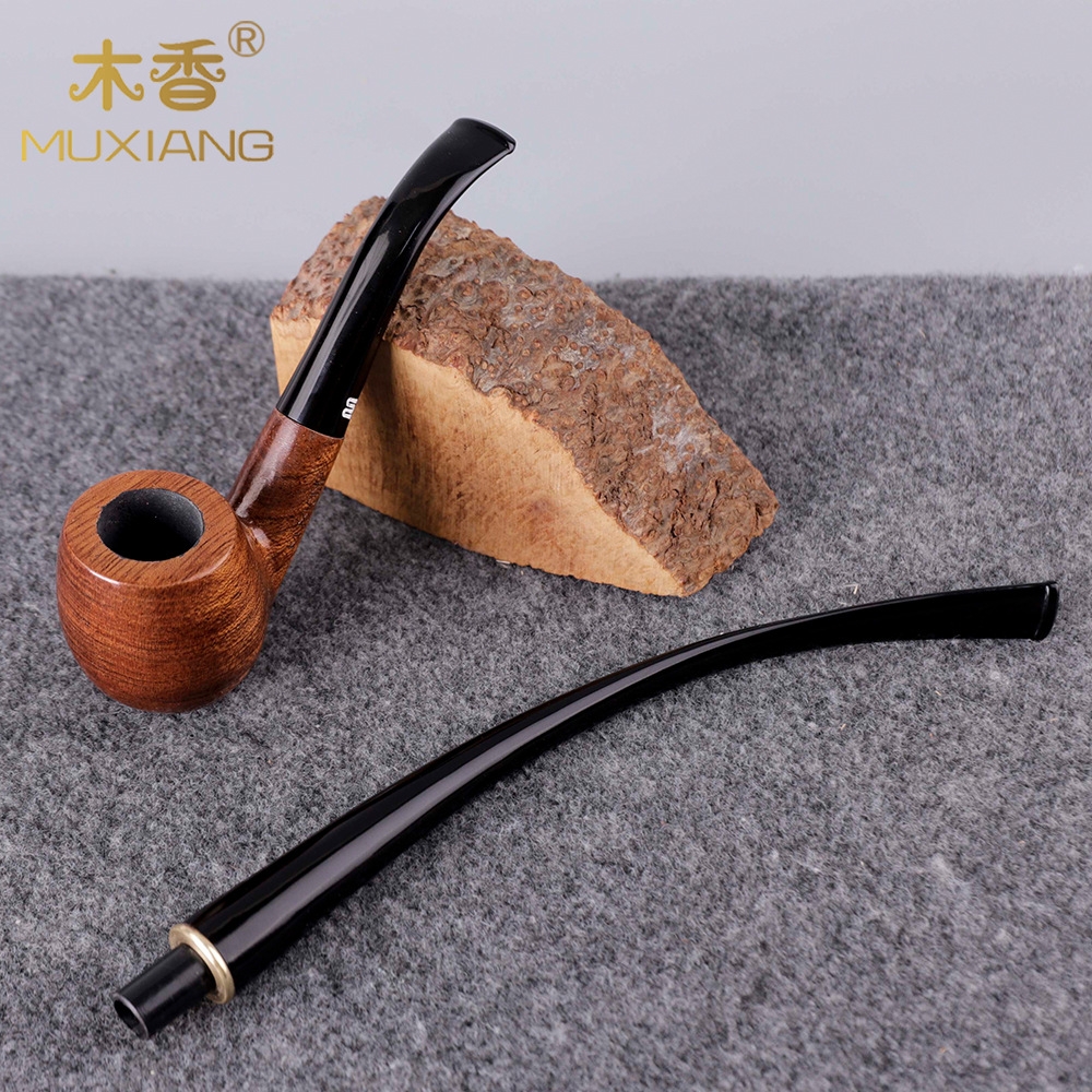 Tẩu hút thuốc sợi gỗ hồng mộc AD0006