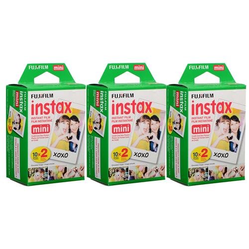 Phim Instax Mini Dành Cho Máy Ảnh Mini 8, 9, 11, 40, 70, 90, Mini Link, Mini Liplay (Trắng) - Hàng Chính Hãng