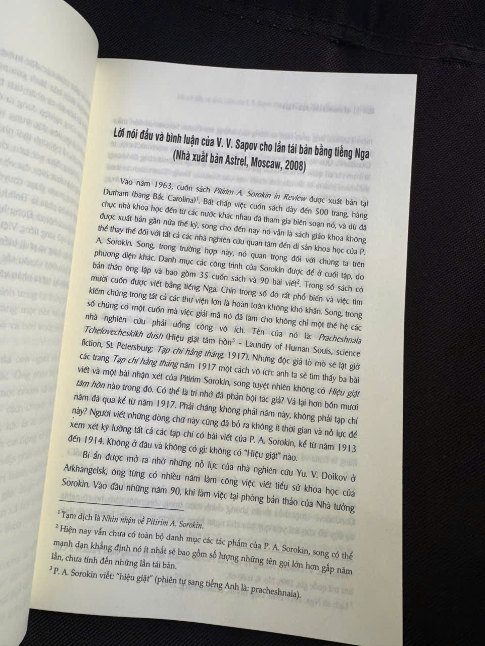 HỆ THỐNG XÃ HỘI HỌC – Tập 1 Phép Phân Tích Xã Hội - Pitirim Sorokin – Đỗ Minh Hợp dịch – NXB Tri Thức