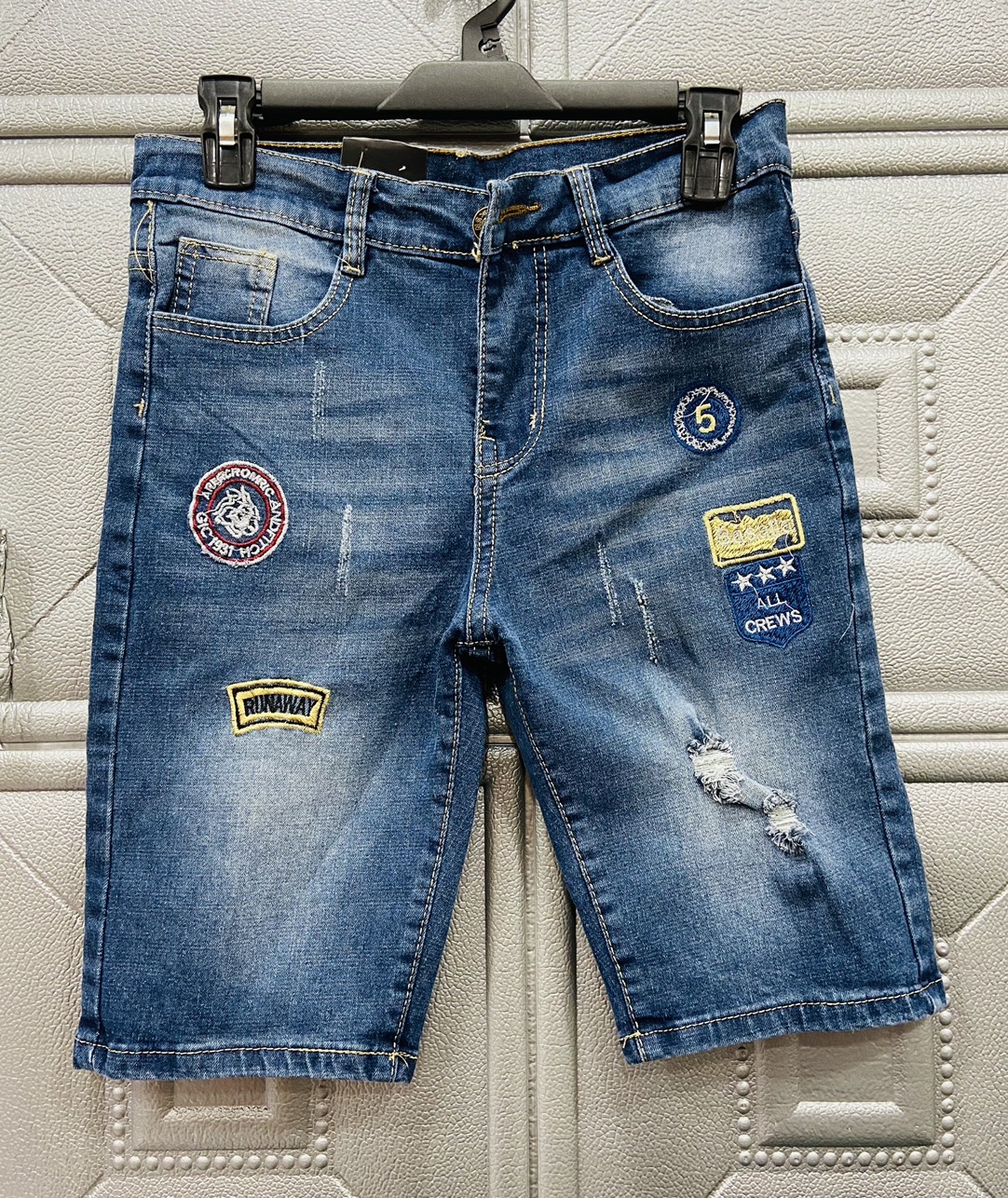 Quần shorts jeans nam ngắn cao cấp