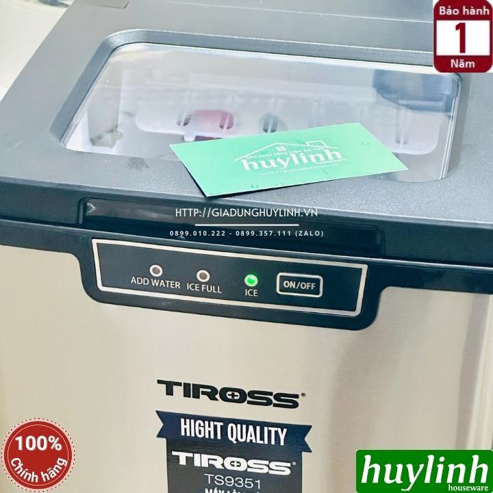 Máy làm đá viên gia đình Tiross TS9351 - 13kg/ngày - Hàng chính hãng