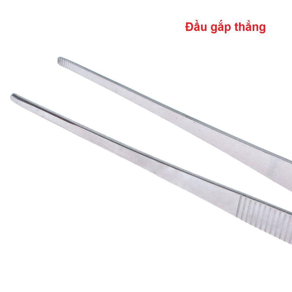 Nhíp gắp dài CR25cm thép không rỉ 201