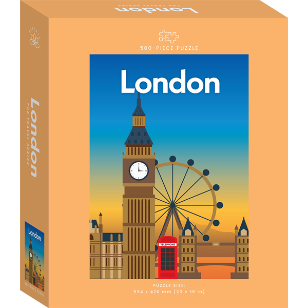 The Travel Series 500pc Jigsaw: London