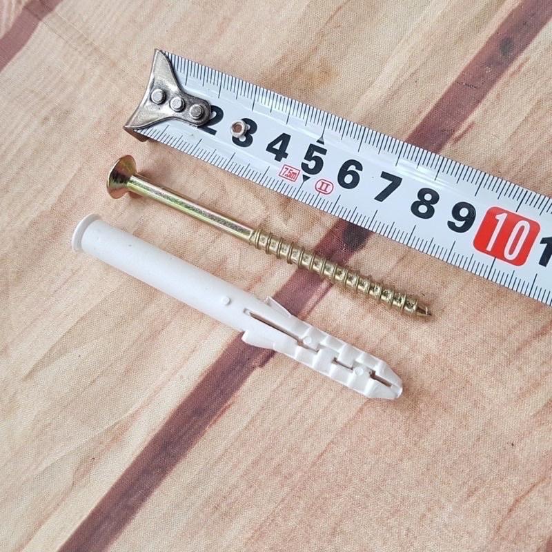 1 Vít nở nhựa bắt vào cửa nhôm, cửa gỗ hàng chất lượng cao