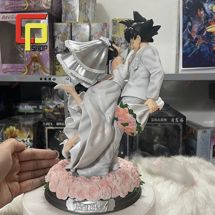 Mô hình Son Goku Chichi Đám Cưới - Figure Goku Chichi Wedding Dragon Ball