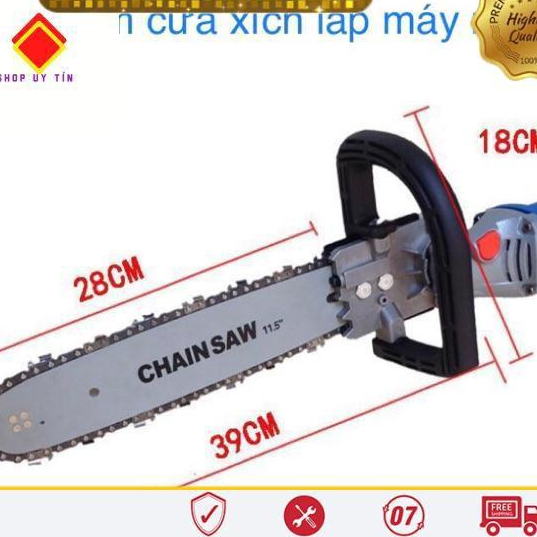 Bộ lam cưa xích lắp máy mài giá tốt nhất