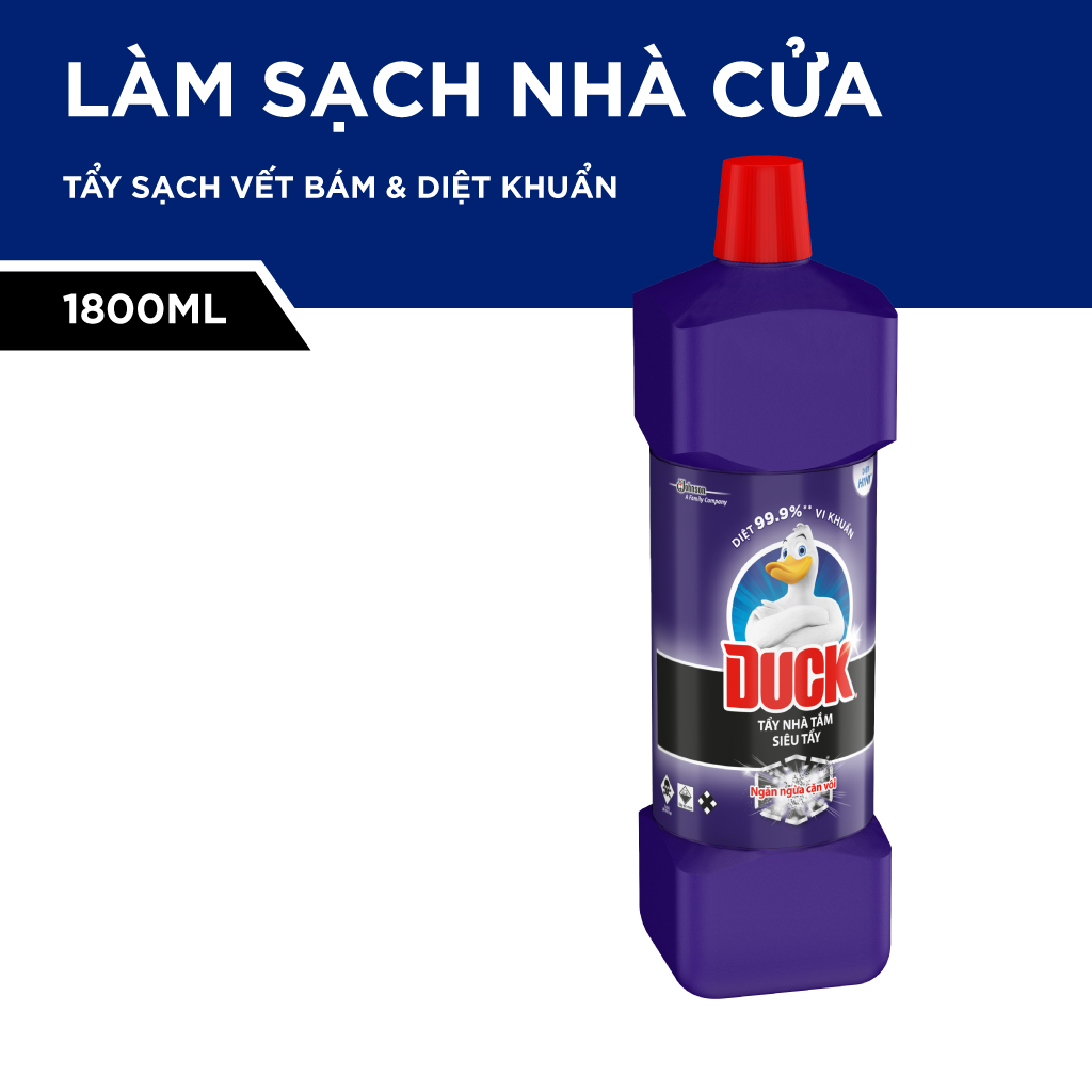 DUCK Tẩy Rửa Nhà Tắm Siêu Tẩy Pro 1800ml