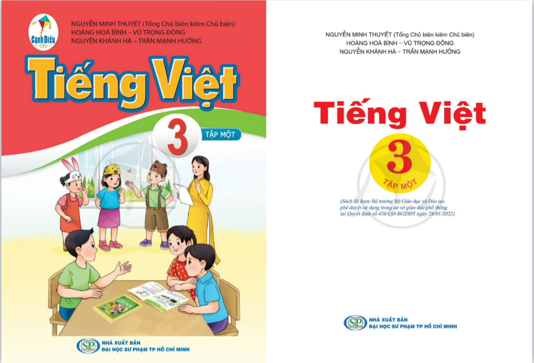 Tiếng Việt Lớp 3 tập 1 ( Cánh Diều )