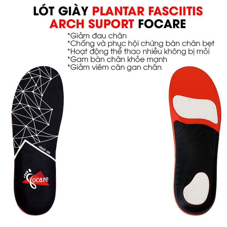 Lót Giày Thể Thao Y Khoa Tốt Cho Gan Bàn Chân LGF03