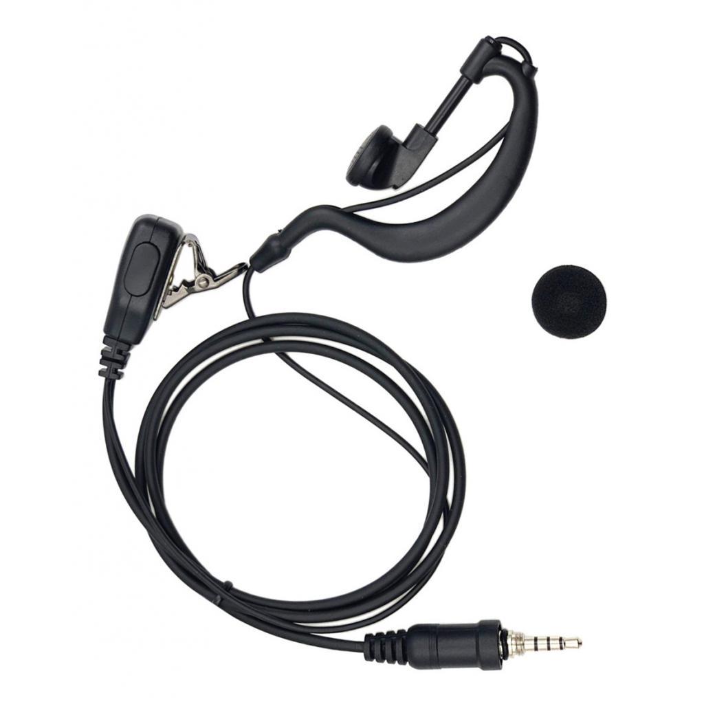 G-shape Ear-hook Mic Earpiece Headset for
