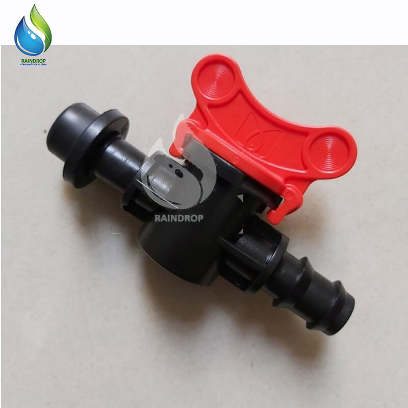 VAN KHÓA KHỞI THỦY ỐNG PE 20 KÈM RON