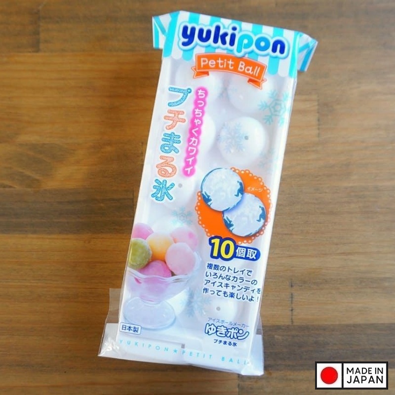 Khay làm đá Yukipon hình tròn, size lớn - Hàng nội địa Nhật Bản |#Made in Japan|