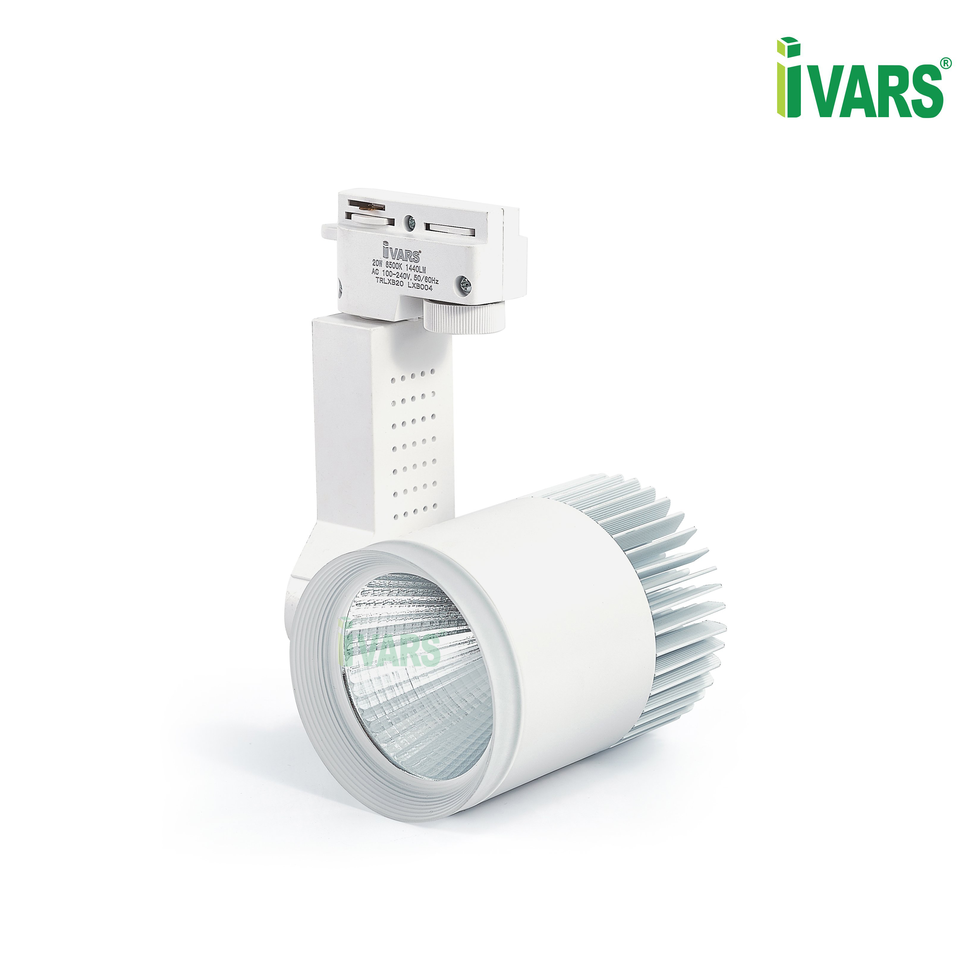 Đèn LED COB rọi chiếu điểm IVARS - công suất 20W - Thân Trắng