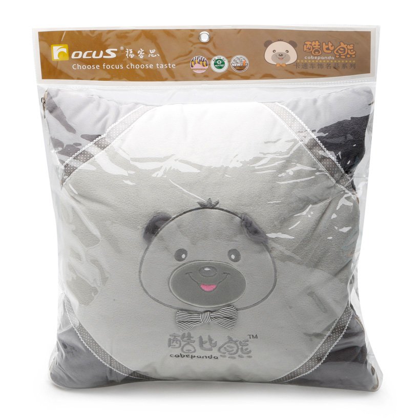 Tựa Lưng Đa Năng FOCUS Cobe Panda K-LB02B Màu Xám