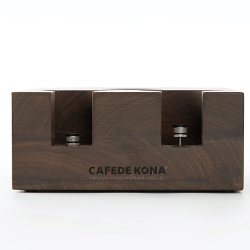 Giá đỡ tamper bằng gỗ tự nhiên pha cà phê máy espresso CAFE DE KONA