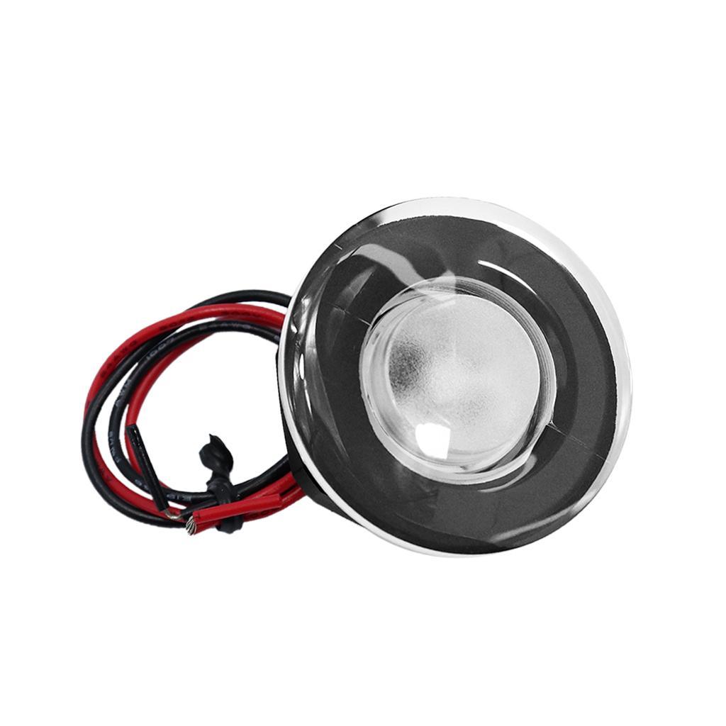 2 Packs Waterproof Marine Yacht LED Deck Step Stair Decor Lights 12V