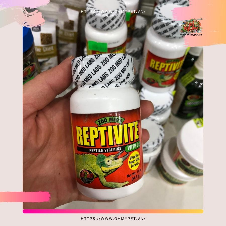 Vitamin cho bò sát Reptivite ZOOMED Cung cấp các loại Vitamin, khoáng chất và axit amin