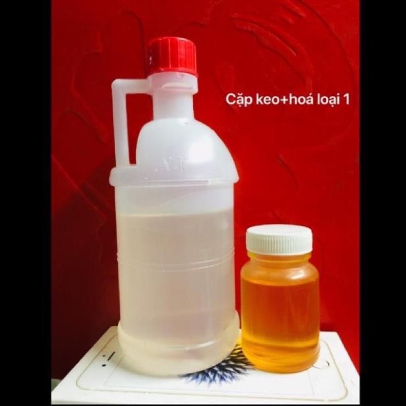 Cặp keo hóa dán gỗ - keo AB 2 thành phần bám dính tốt