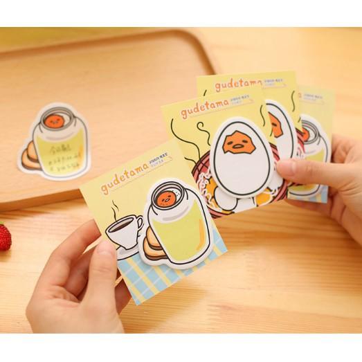 Tập giấy note trứng lười Gudetama