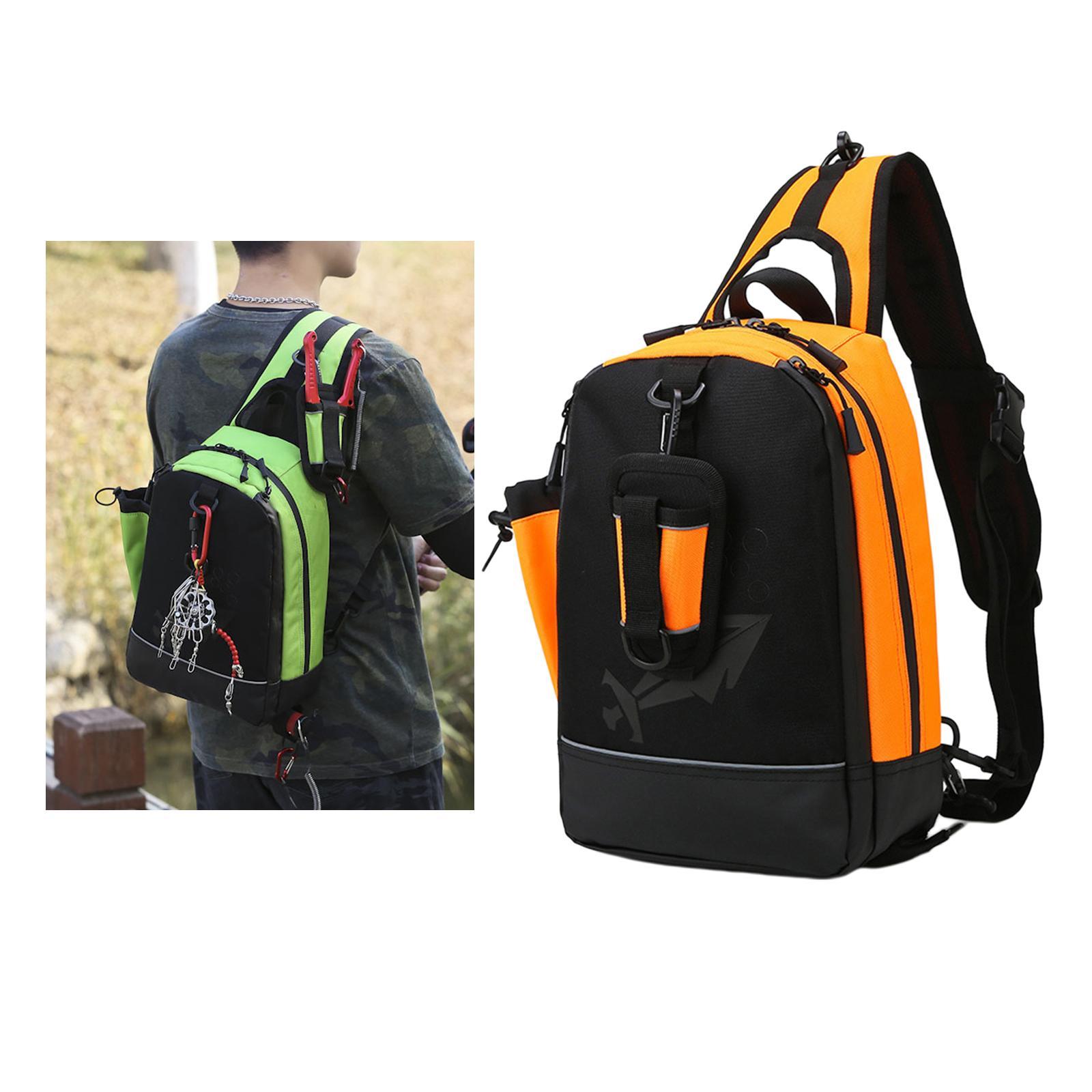 Oxford Cloth Chest Bag Men's Crossbody Sling Messenger Shoulder Pack for Outdoor Sports, Hiking, Camping Daypack Day Pack Pouch