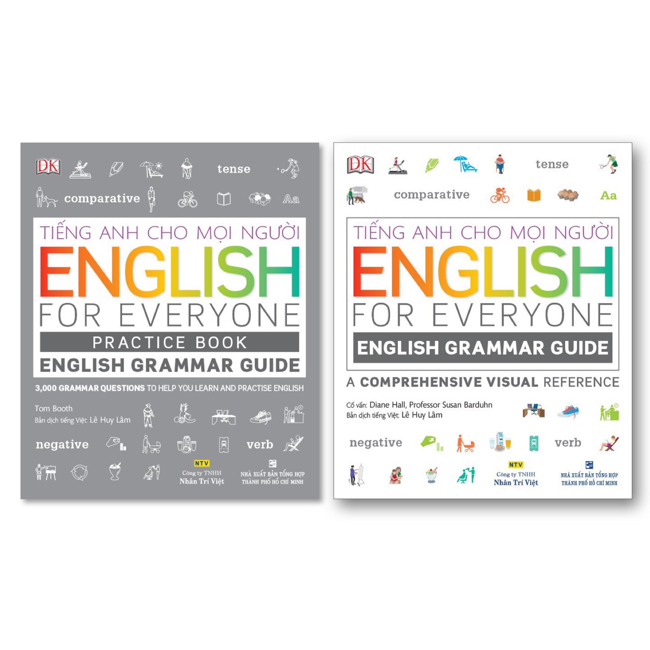 Bộ sách English for Everyone English Grammar Guide  và English for Everyone Practice Book